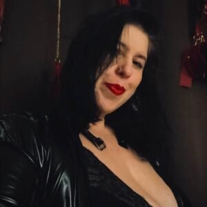 Mistress Audry Lu Black Portrait